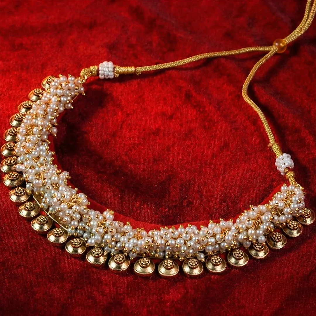 Maharani pearl peroi Necklace set