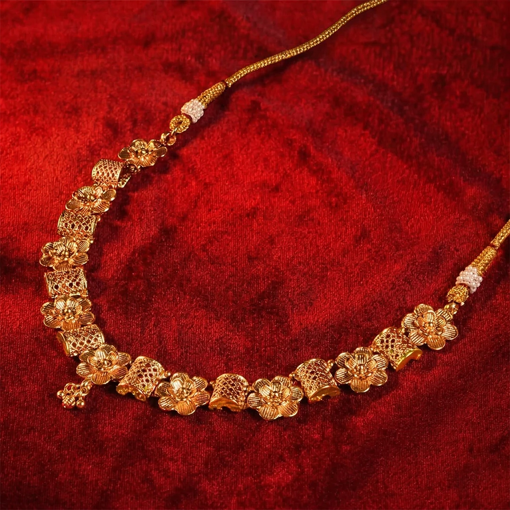 Flower Antique Necklace
