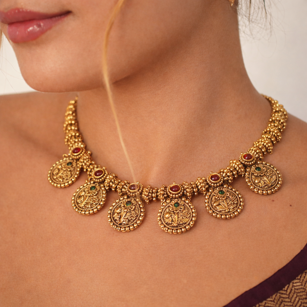 Shringar Antique Necklace