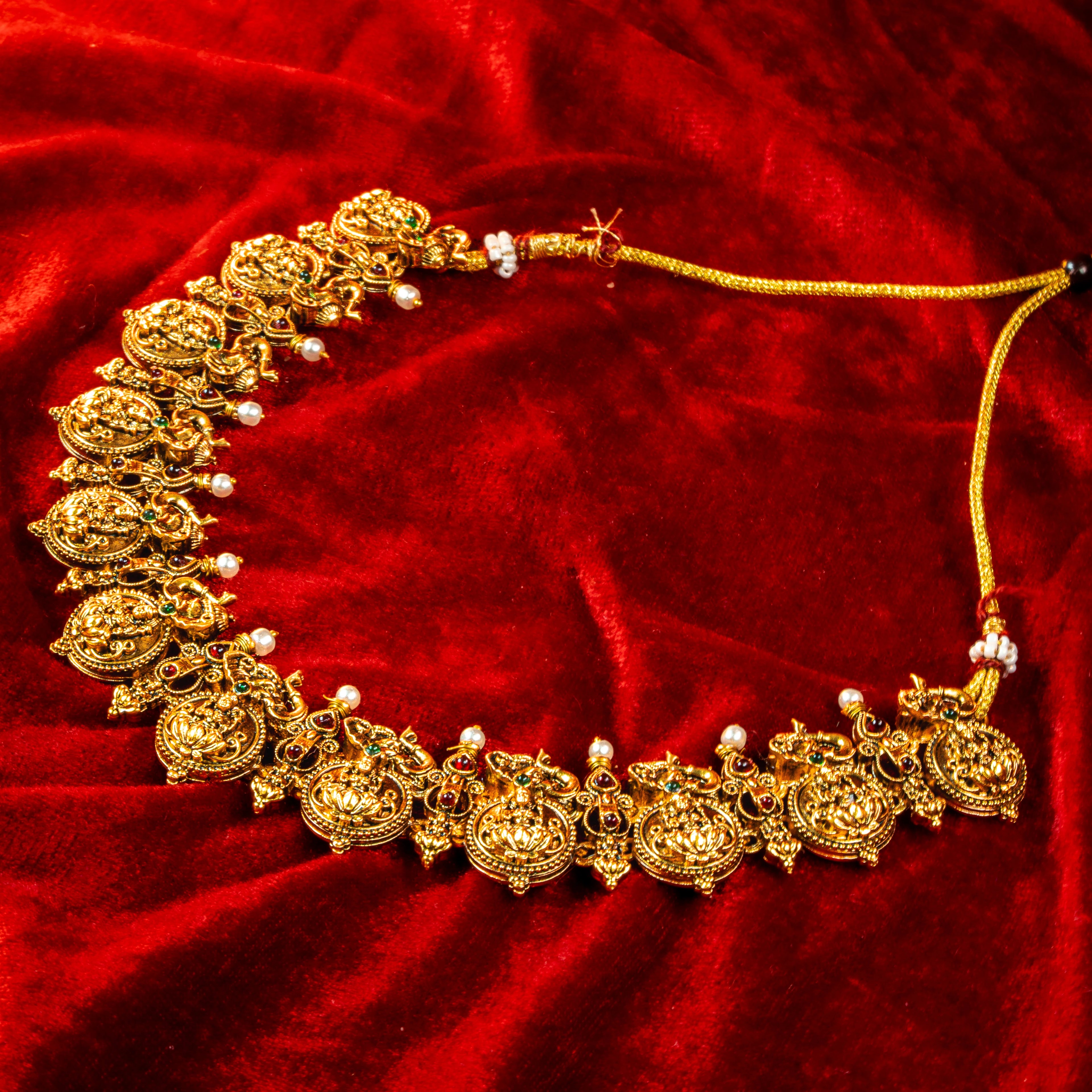 Shubh Lakshmi Necklace Set