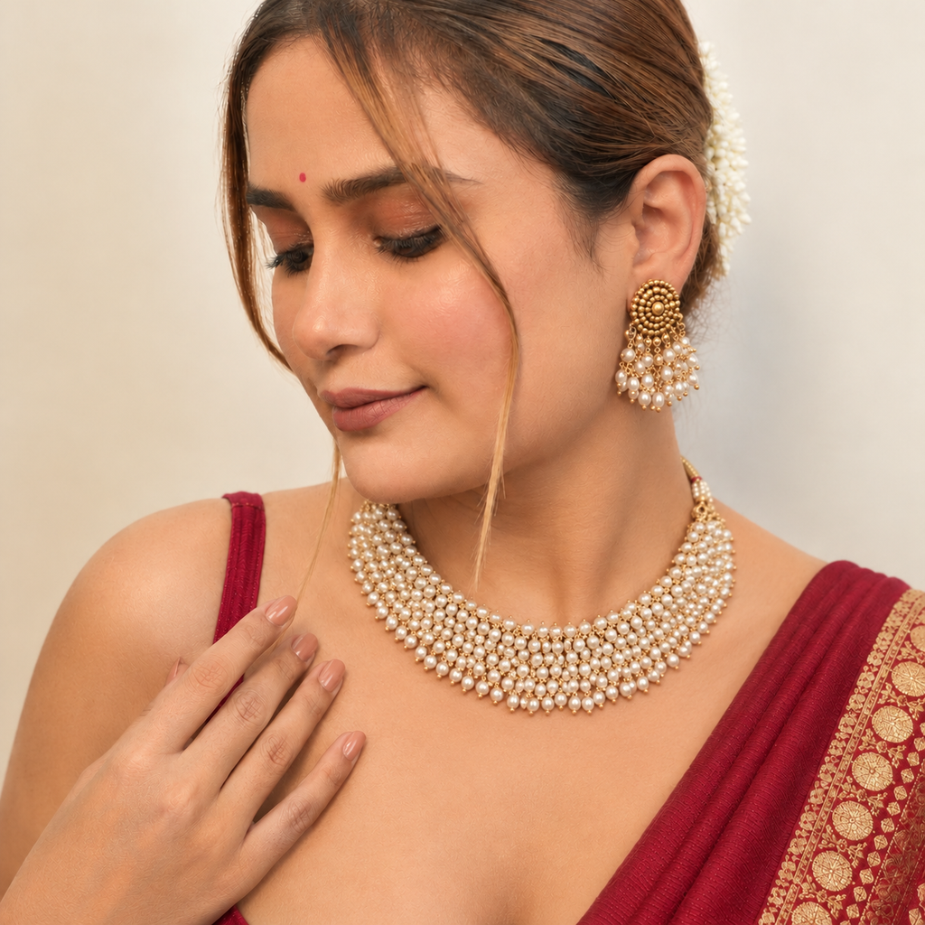Pearl peroi Necklace