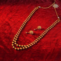 Double layer matar mala Necklace Set Gehnaya Jewels