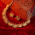 Ardhchand Rubi Necklace