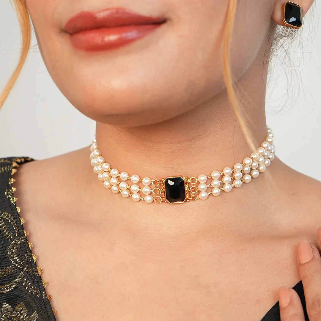 Sundara Ratna Choker Set Gehnaya Jewels