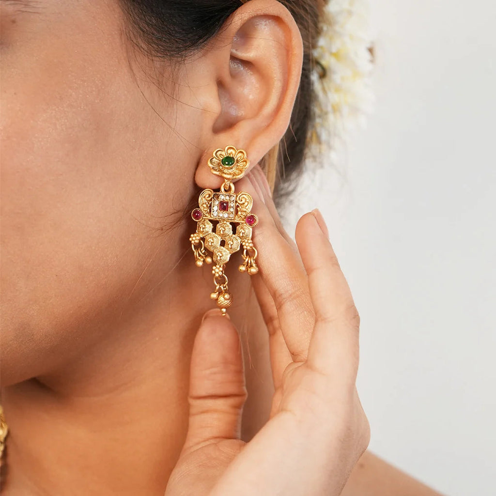Antique gold  Heritage Rani Haar Gehnaya Jewels