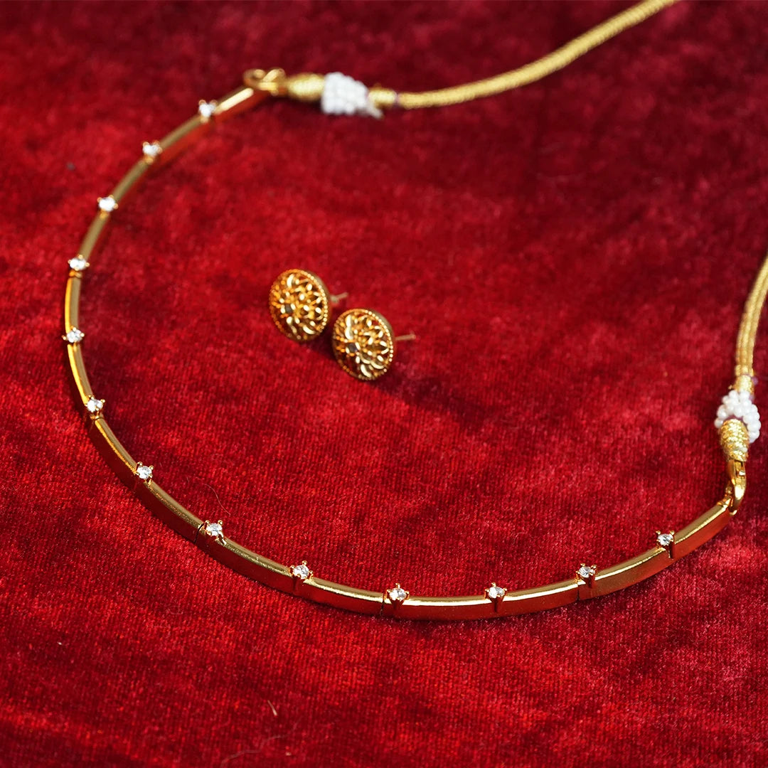 Tara Reka Necklace Set Gehnaya Jewels