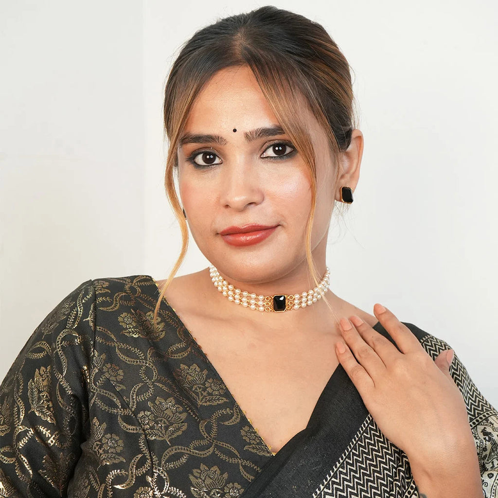 Sundara Ratna Choker Set Gehnaya Jewels