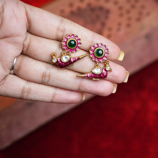 Kamal Pakshi Necklace Set